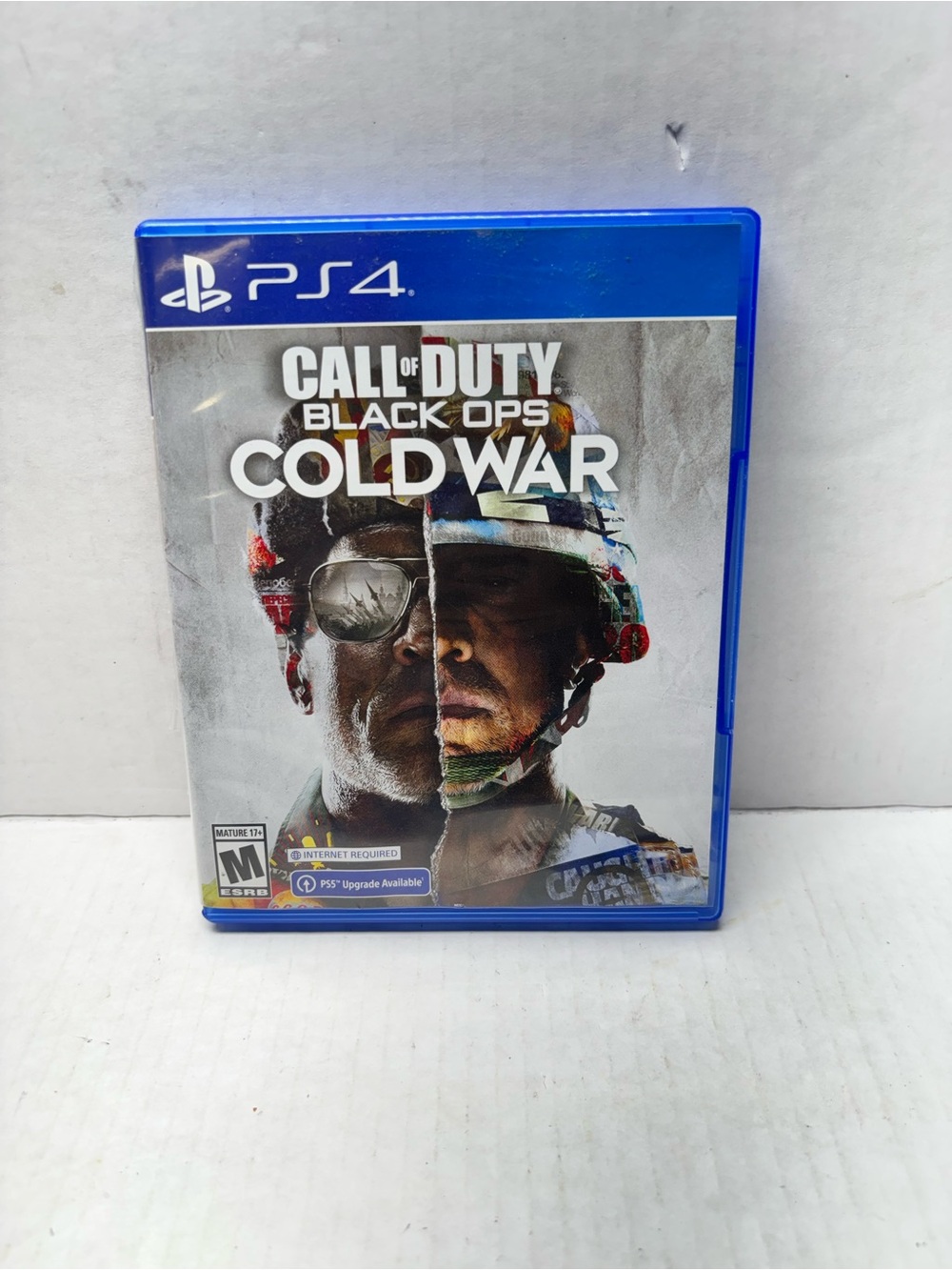 Sony PS4 Call of Duty: Black Ops Cold War - Blue Case Artwork